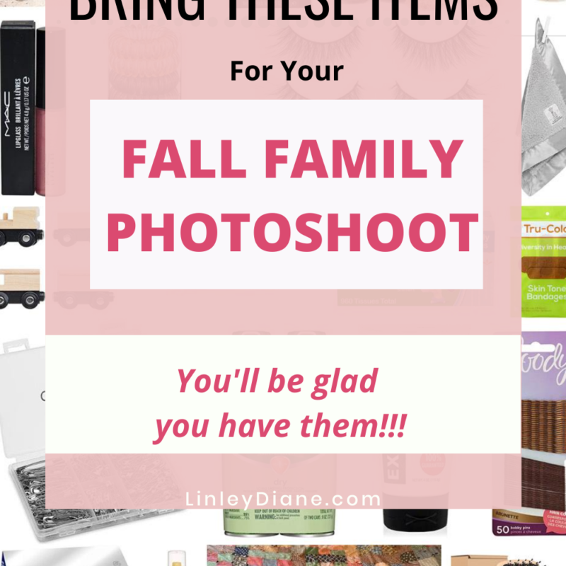 Everything You Need To Bring To Your Family Photoshoot